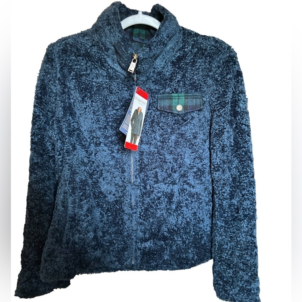 PENDLETON Sherpa Full Zip Jacket NWT Size Medium​​​​​​